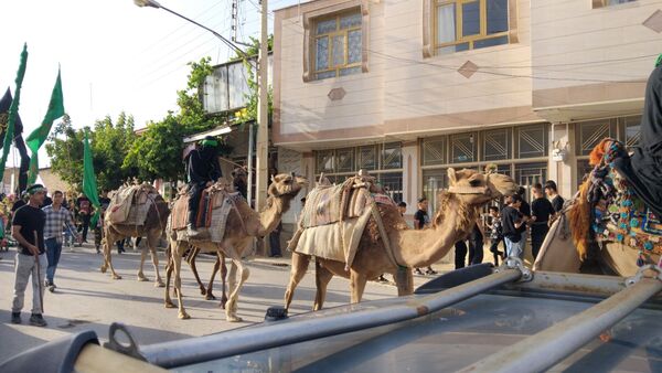 علم‌ گردانی آیین‌ هر ساله‌ شهر وردنجان