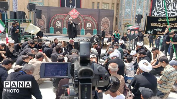 عزاداری سالروز شهادت امام حسن عسگری(ع) در مسجد جمکران