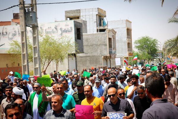 فریاد «مرگ بر اسرائیل» در لامرد طنین انداز شد