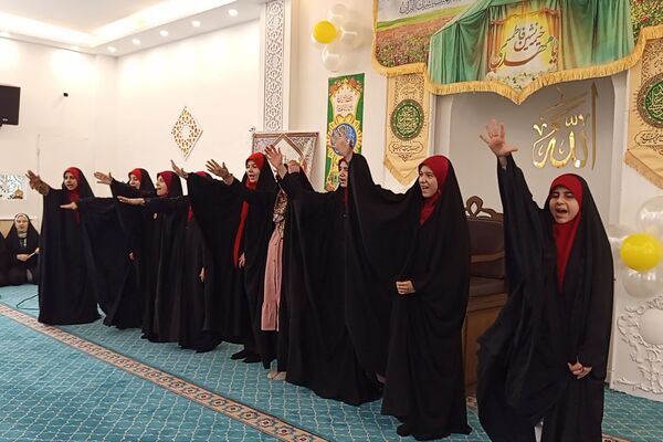 جشن نیمه شعبان در مسجد امام رضا (ع) پردیس