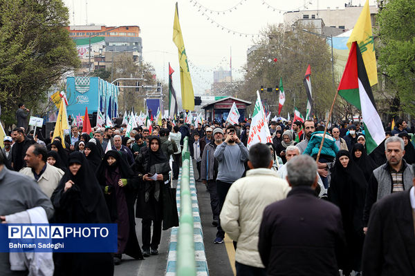 مراسم راهپیمایی روز قدس در تهران