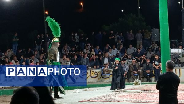 اجرای تعزیه شهادت حضرت علی اکبر(ع)