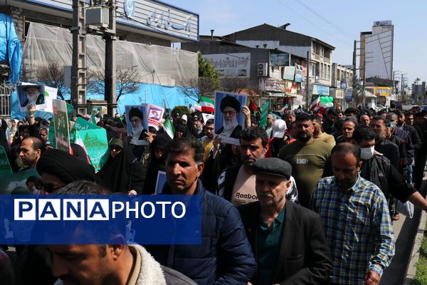 راهپیمایی روز قدس طنین آزادی خواهی برای فلسطین 