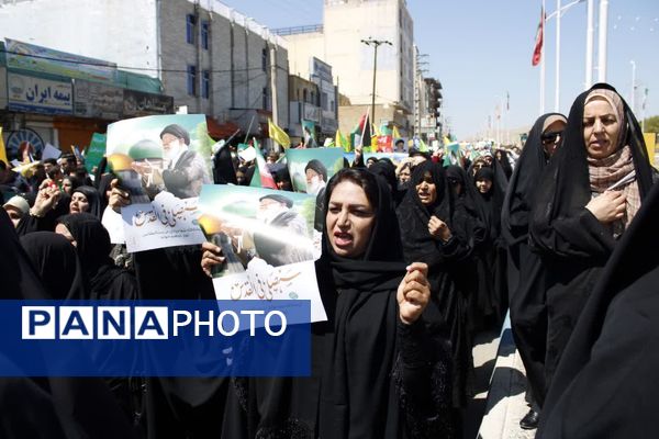 راهپیمایی روز جهانی قدس در گچساران