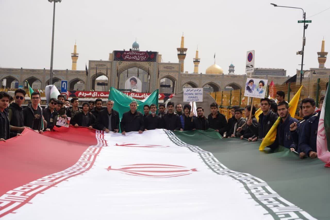 مشهد؛ قلب تپنده مقاومت در روز جهانی قدس