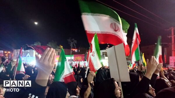 فیروزآباد در سوگ شهادت امام خامنه‌ای 