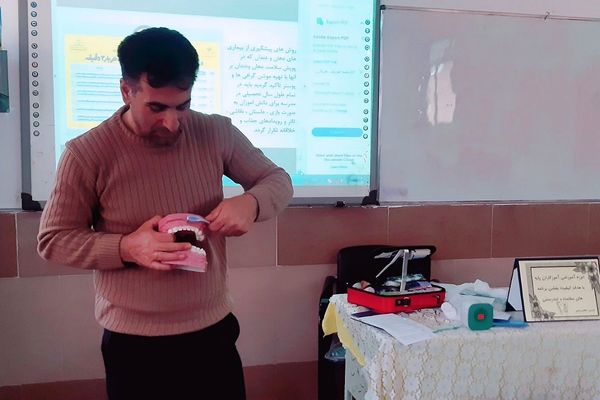 حضور آموزگاران پایه در برنامه‌های آموزشی سلامت و تندرستی(طرح شمیم) ناحیه دو شهرری 