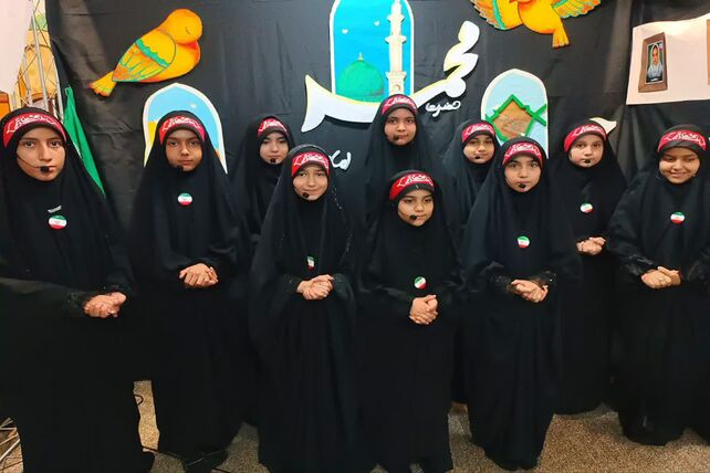 عزاداری ایام پایانی ماه صفر در هیات زیر گنبد طلا 