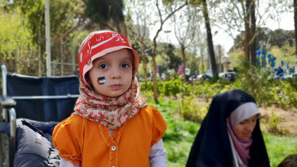 جلوه های از راهپیمایی روز قدس در کهک، جعفریه و روستای صرم قم