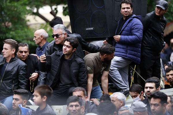 تشییع پیکر شهدای خدمت در تبریز