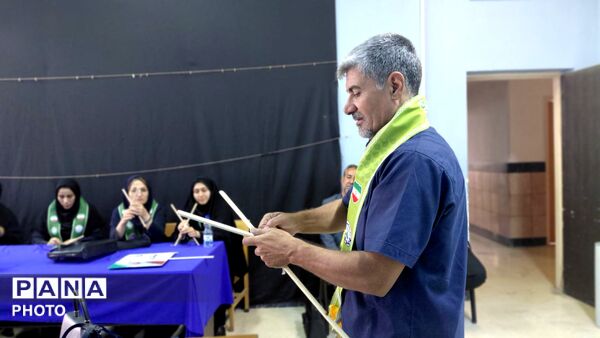دوره آموزشی چوب و گره در کانون سراج ناحیه ۷