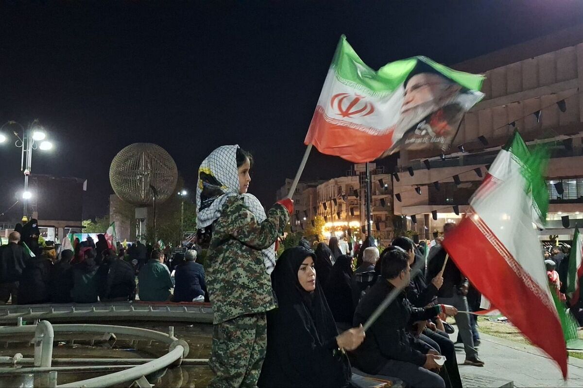 تجمعات شبانه ضد صهیونیستی در میدان نماز شهرری 