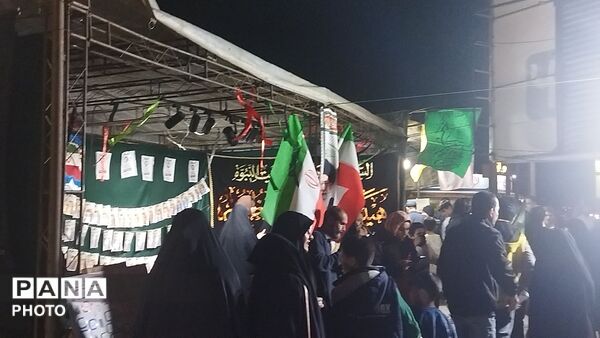 پارک دانشجو میزبان موکب مردمی نیشابور