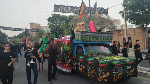 مراسم عزاداری عصر عاشورا در خلیل آباد 