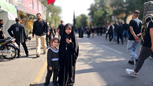 حضور کودکان و نوجوانان در دسته حسینیه اعظم زنجان 