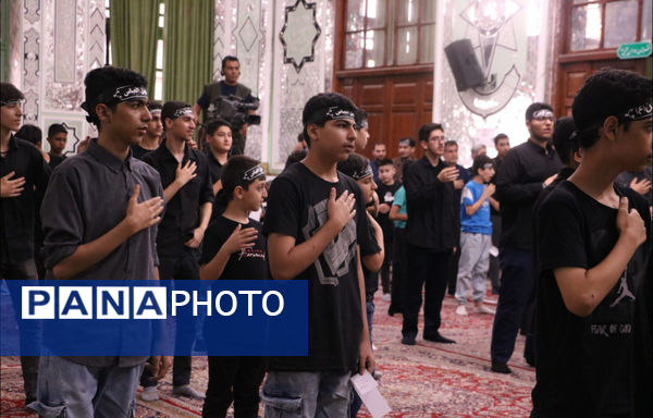 مراسم سوگواره «احلی من العسل» در گرگان