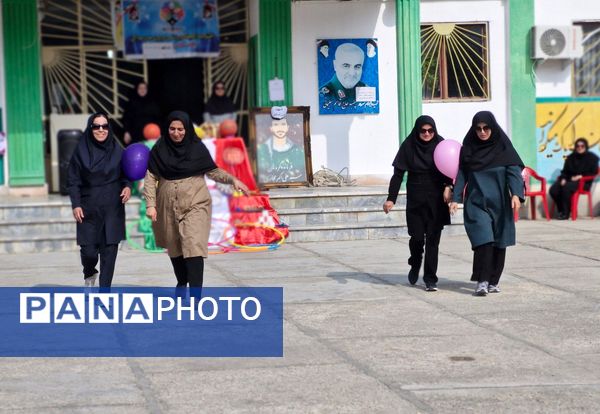 المپیاد ورزشی درون مدرسه‌ای در دبیرستان شاهد گلوگاه 