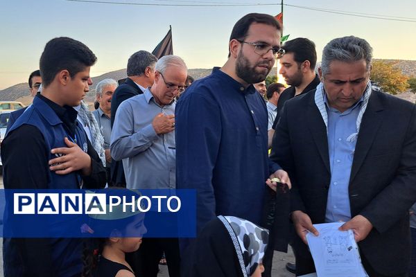 بازدید قائم مقام سازمان دانش‌آموزی کشور از مواکب استان کرمانشاه 