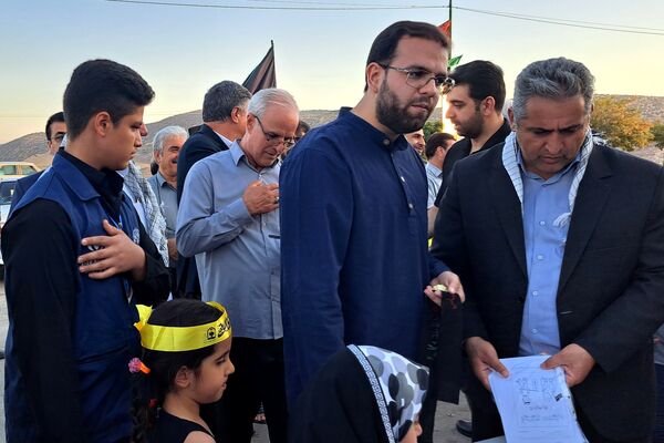 بازدید قائم مقام سازمان دانش‌آموزی کشور از مواکب استان کرمانشاه 