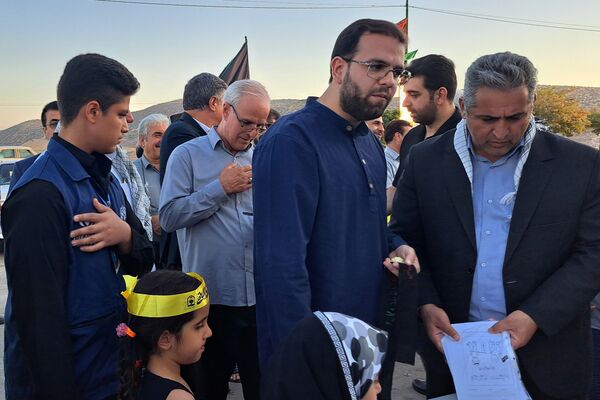 بازدید قائم مقام سازمان دانش‌آموزی کشور از مواکب استان کرمانشاه 