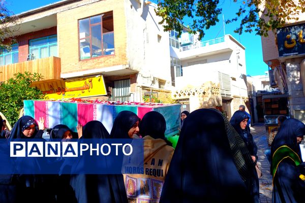 هیات دانش‌آموزی مجموعه تربیت علوی، میزبان شهید گمنام