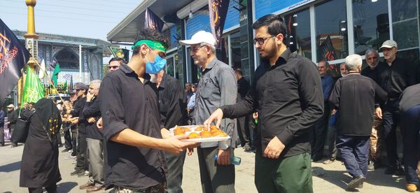 راهپیمایی عزاداران قائمشهری در سالروز رحلت رسول اکرم (ص) و امام حسن مجتبی (ع)