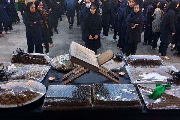 برپایی مراسم عزای فاطمی در مدرسه فاطمیه سیاهکل