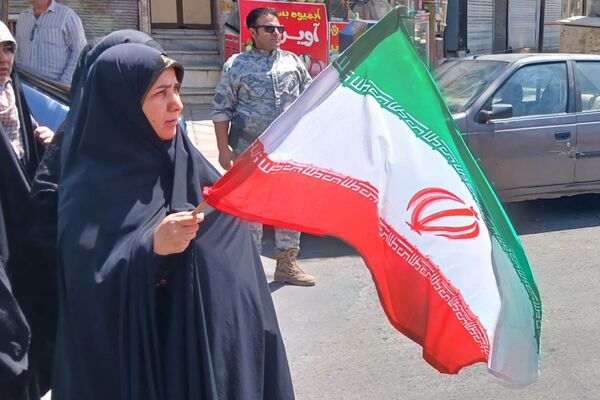 راهپیمایی جمعه خشم و نصر شهرستان قروه