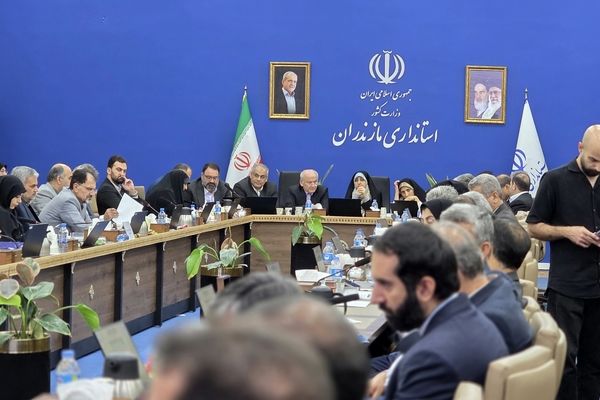 جلسه شورای برنامه‌ریزی و توسعه مازندران با حضور معاون رئیس‌جمهور