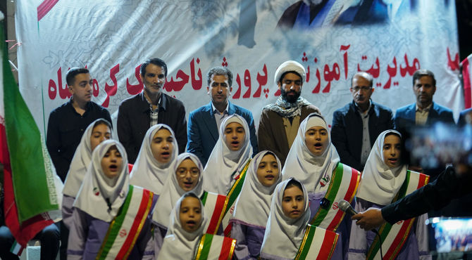 موکب ناحیه یک در راهپیمایی «نحن المنتقمون» برپا شد