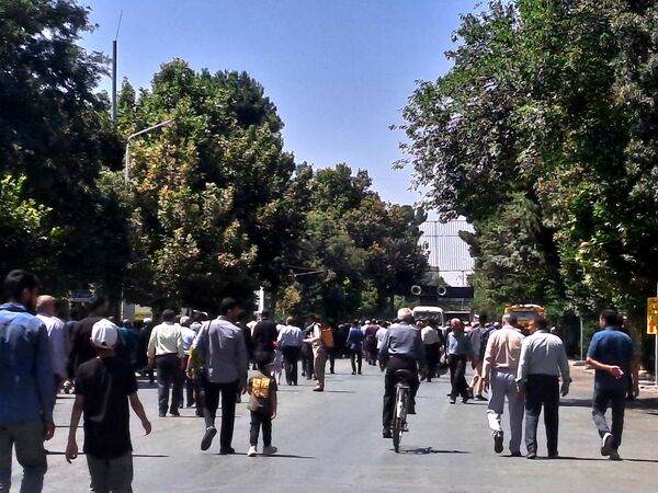 دومین راهپیمایی جمعه خشم در نیشابور 