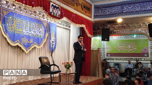 مراسم جشن آغاز امامت حضرت ولی عصر در نیشابور 