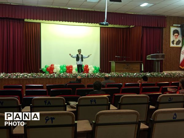 جشنواره فرهنگی هنری دربخش تئاتر عروسکی ونقالی خوانی ویژه پسران ابتدایی 