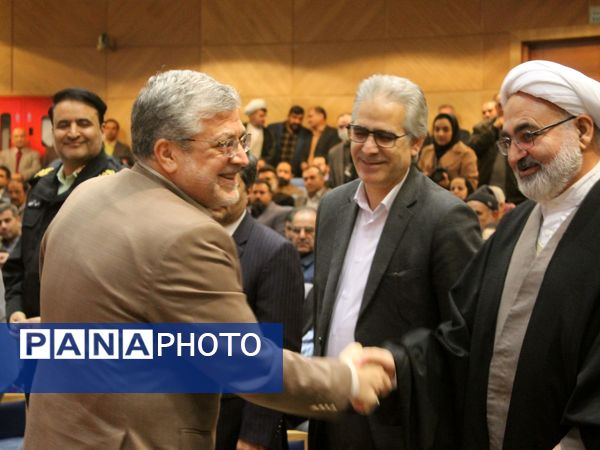 برگزاری مراسم تکریم و معارفه فرماندار مشهد مقدس