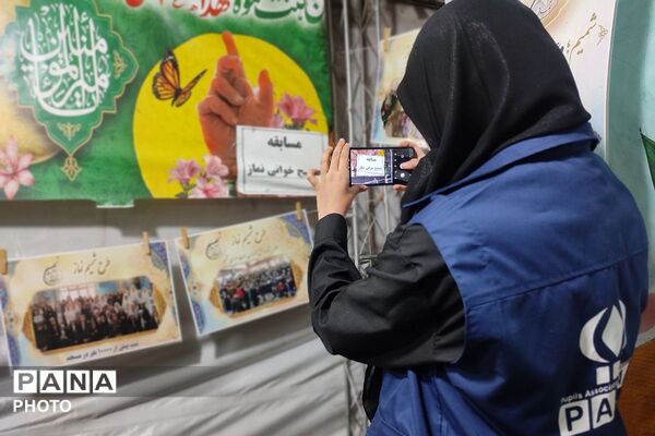 صحیح خوانی و باز خوانی احکام در موکب شمیم میدان امام خامنه‌ای شهرستان قدس 