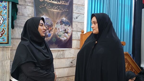 پیوند معنوی دانش آموزان و ایرانمون در اعتکاف