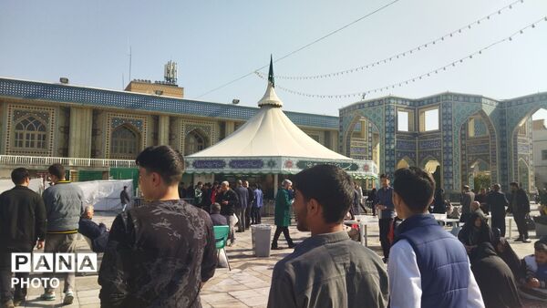 گذری بر اردوی زیارتی حرم مطهر رضوی دبیرستان شاهد ابوذر غفاری نیشابور 