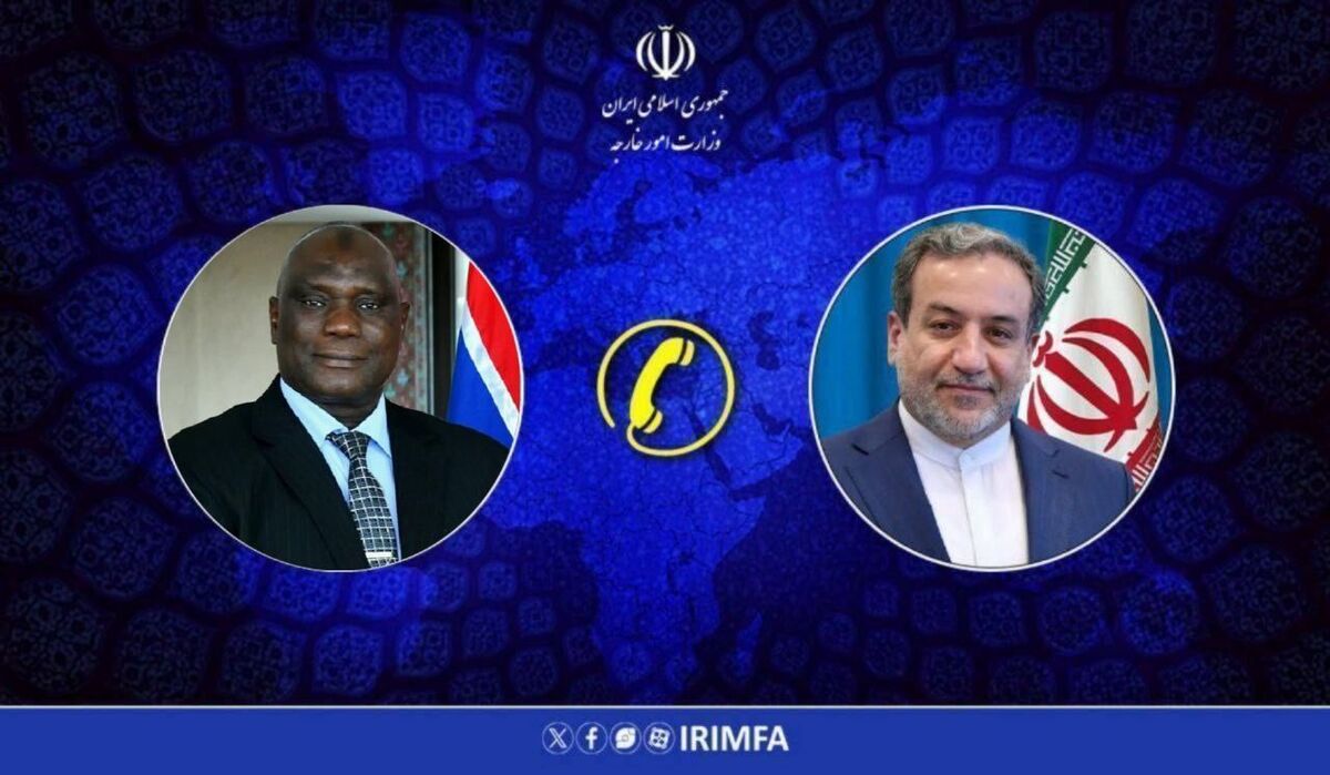 تأکید وزیران امور خارجه ایران و گامبیا بر گسترش روابط دوجانبه