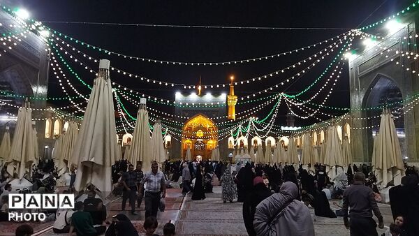 حرم مطهر رضوی در آخرین روز ها از اولین هفته شهریور ۱۴۰۵ 