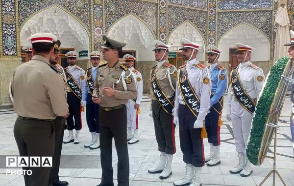 گلباران مزار امیر سپهبد شهید «موسوی» در قم