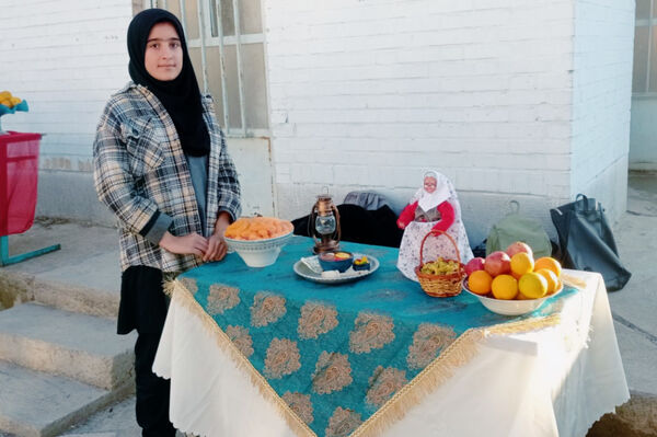 جشن یلدا در دبیرستان فردوس شهرک