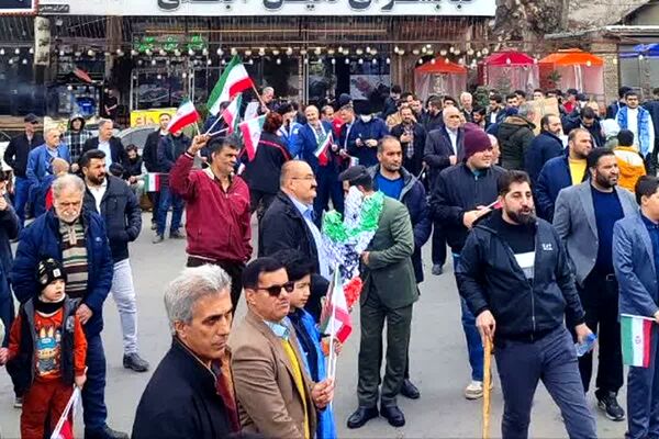 تجلی چهل و هفتمین سالگرد جمهوری اسلامی ایران در رودهن