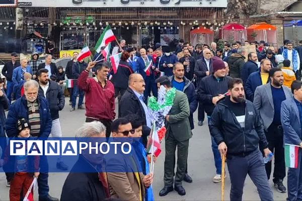 تجلی چهل و هفتمین سالگرد جمهوری اسلامی ایران در رودهن