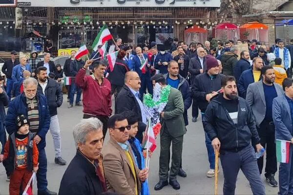 تجلی چهل و هفتمین سالگرد جمهوری اسلامی ایران در رودهن
