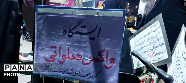  موکبی برای واکس زدن کفش های دلدادگان‌ خاک وطن 