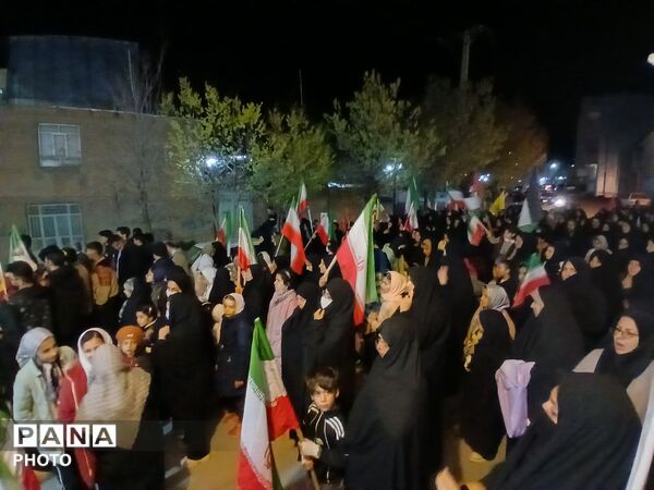 چهل‌وهشتمین شب از حضور مردم شهر چلیچه در خیابان‌ها