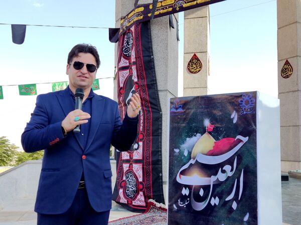 مراسم نمادین اربعین و سوگواری حضرت اباعبدالله الحسین(ع)