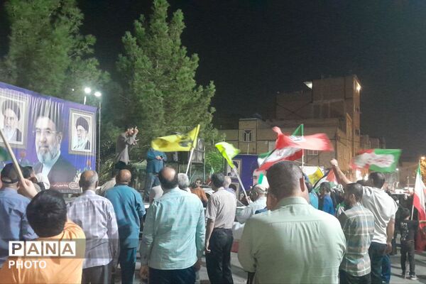 پیوند دل‌ها در اجتماع مردمی نصیر‌شهر