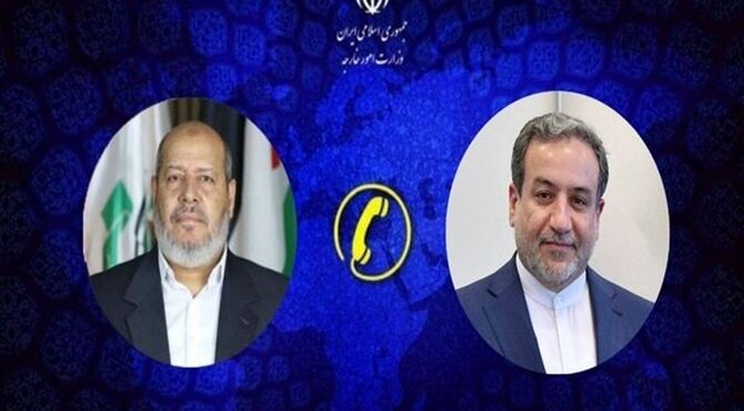 تأکید عراقچی بر تداوم حمایت ایران از مقاومت فلسطین و لبنان