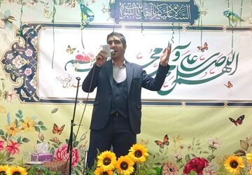 برگزاری جشن عید سعیدفطر در مسجد‌النبی(ص) شهر نیم‌ور